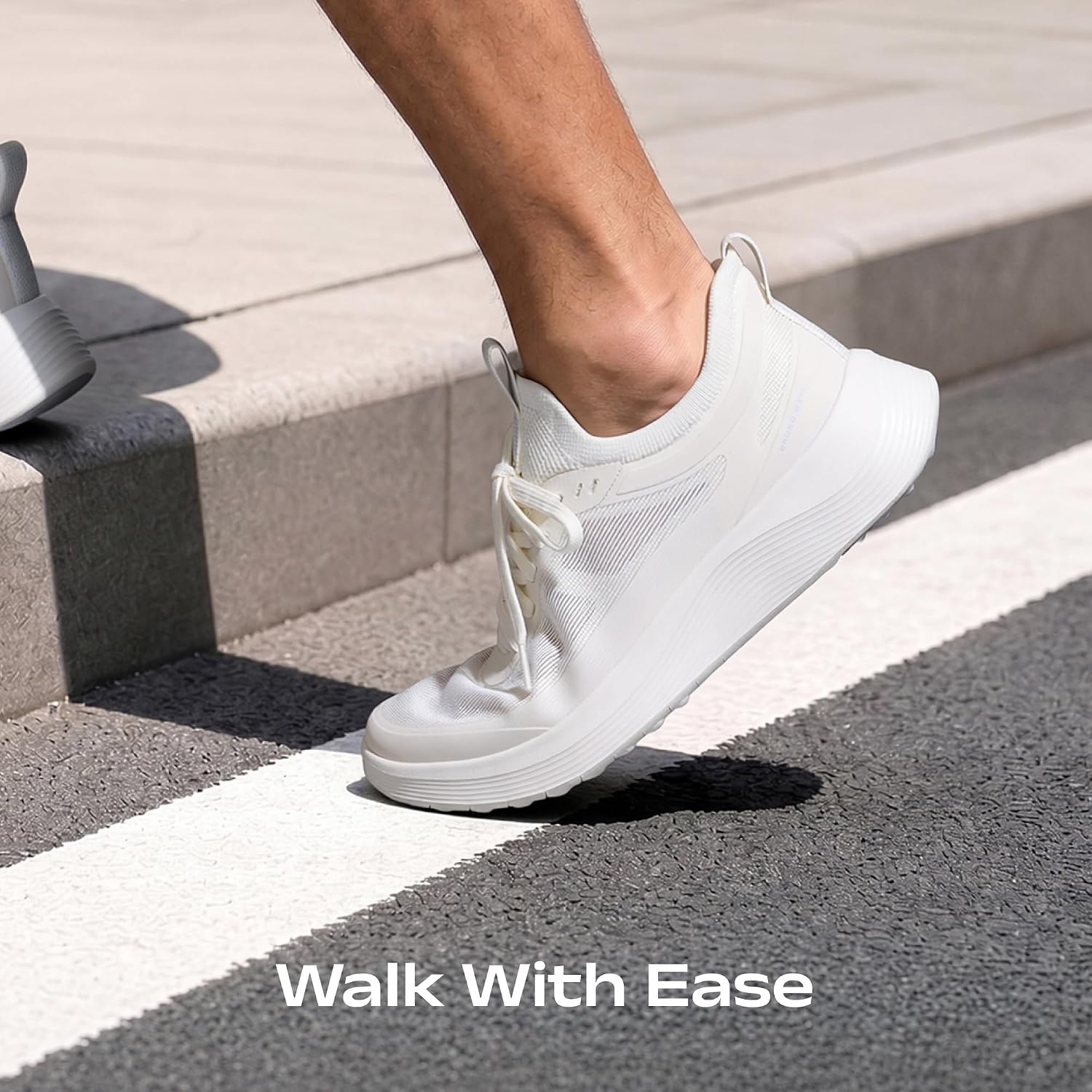 image:imageBruno Marc Mens Mesh Tennis Sneakers Casual Shoes AllDay Comfort Walking Breathable LightweightAll White