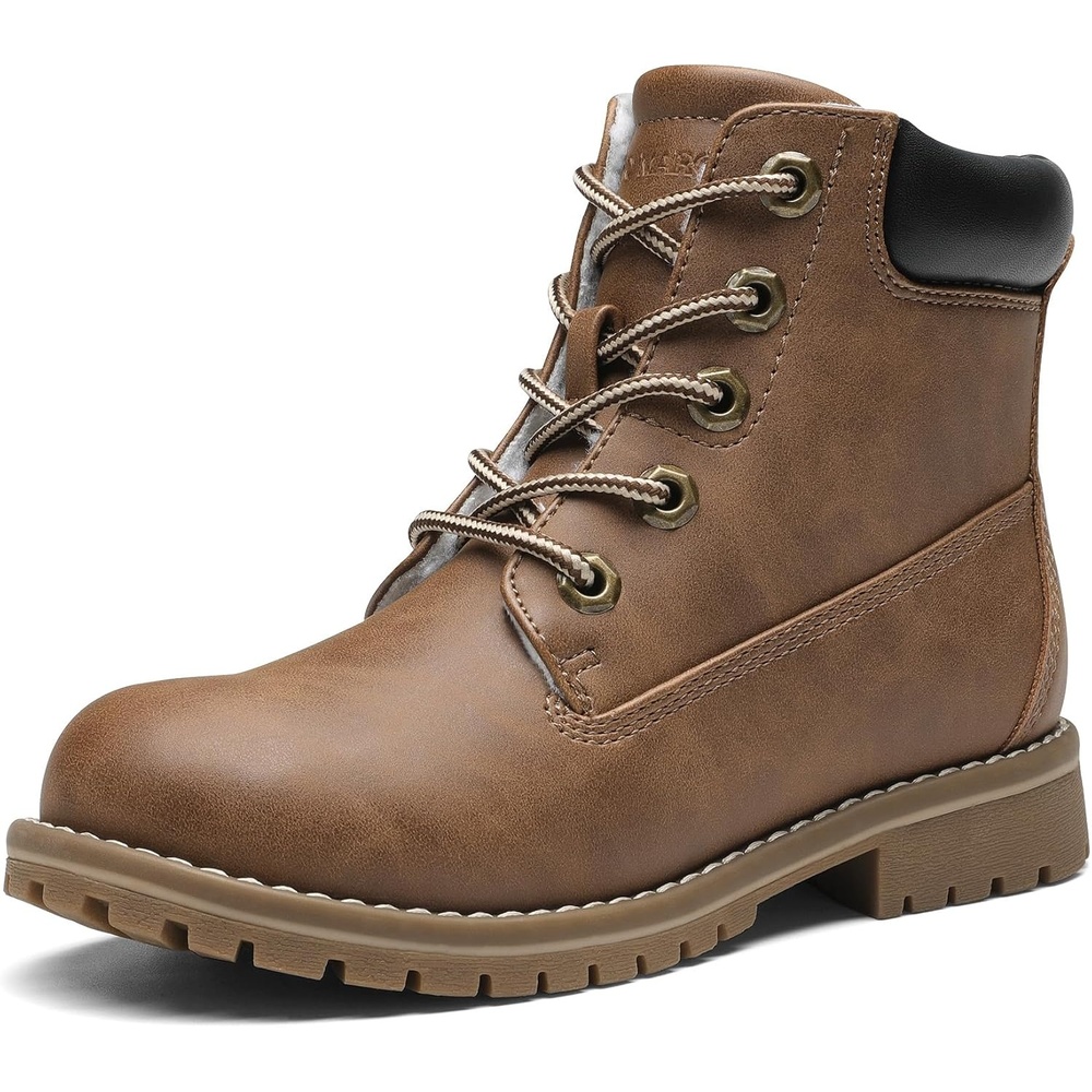 image:imageBruno Marc Boys Winter Snow Boots  NonSlip Outdoor Ankle BootsBrown