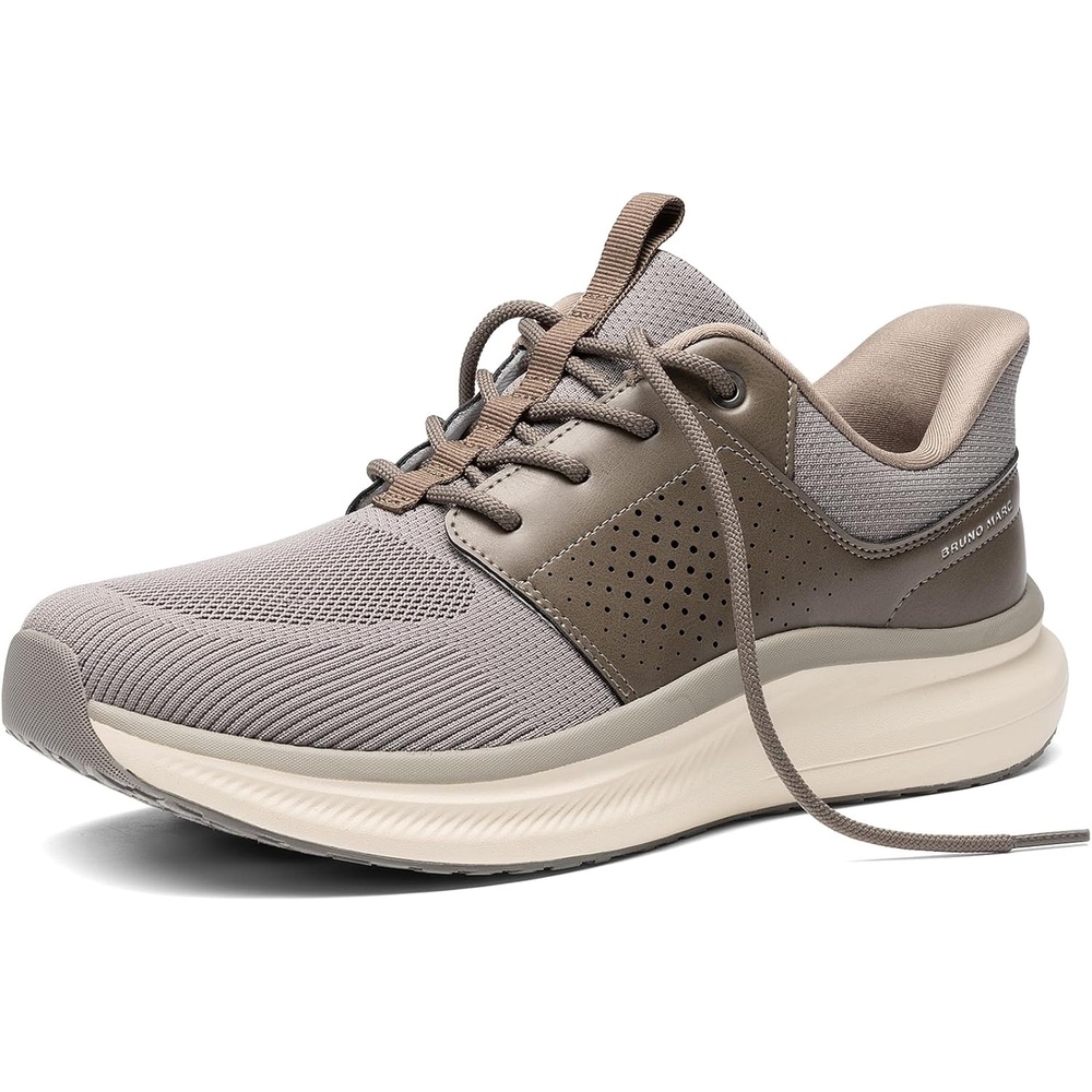 image:imageBruno Marc Mens Slipon Casual Dress Sneakers AllDay Comfort Cushioning Breathable Walking ShoesGrey