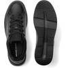Bruno Marc Men’s Lightweight Casual Dress Fashion Sneakers | Fashion Breathable Comfortable Flexible Skating Business Shoes Tennis Lace-up Non-slip Lowtop Simpledress Walking Versatile(All Black)