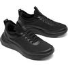 Bruno Marc Men’s Mesh Tennis Sneakers Casual Shoes | All-Day Comfort Walking, Breathable, Lightweight(All Black)