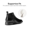DREAM PAIRS Boy’s Chelsea Boots | Side Zipper Classic Dress Boots for Kids, Fit Daily & Party Wear(Black)