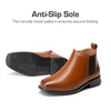DREAM PAIRS Boy’s Chelsea Boots | Side Zipper Classic Dress Boots for Kids, Fit Daily & Party Wear(Camel)