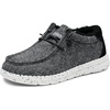 Bruno Marc Boys Girls Warm Winter Loafer Fuzzy Casual Slip On Shoes (Toddler/Little Kid/Big Kid)(Black)
