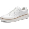 Bruno Marc Men’s Casual Dress Sneakers Tennis Shoes | All-day comfort breathable lightweight walking shoes, versatile for work, travel, shopping, and relaxed weekends.(White)