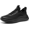 Bruno Marc Men’s Mesh Tennis Sneakers Casual Shoes | All-Day Comfort Walking, Breathable, Lightweight(All Black)