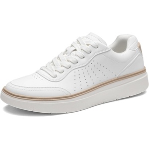 Bruno Marc Men’s Casual Dress Sneakers Tennis Shoes | All-day comfort breathable lightweight walking shoes, versatile for work, travel, shopping, and relaxed weekends.(White)
