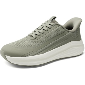 Bruno Marc Men’s Cushioning Casual Walking Shoes | Run Small Size Up Comfort Wide Toe Sneakers(Green)