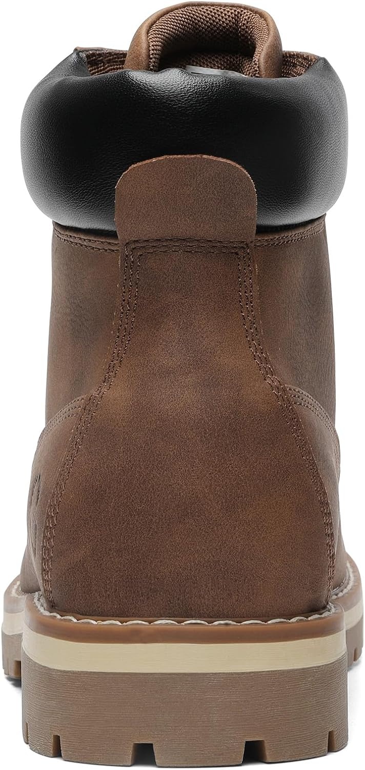 image:imageBruno Marc Mens Classic Winter Fall Casual Boots Warm ColdWeather Work Boots 30BrownMesh