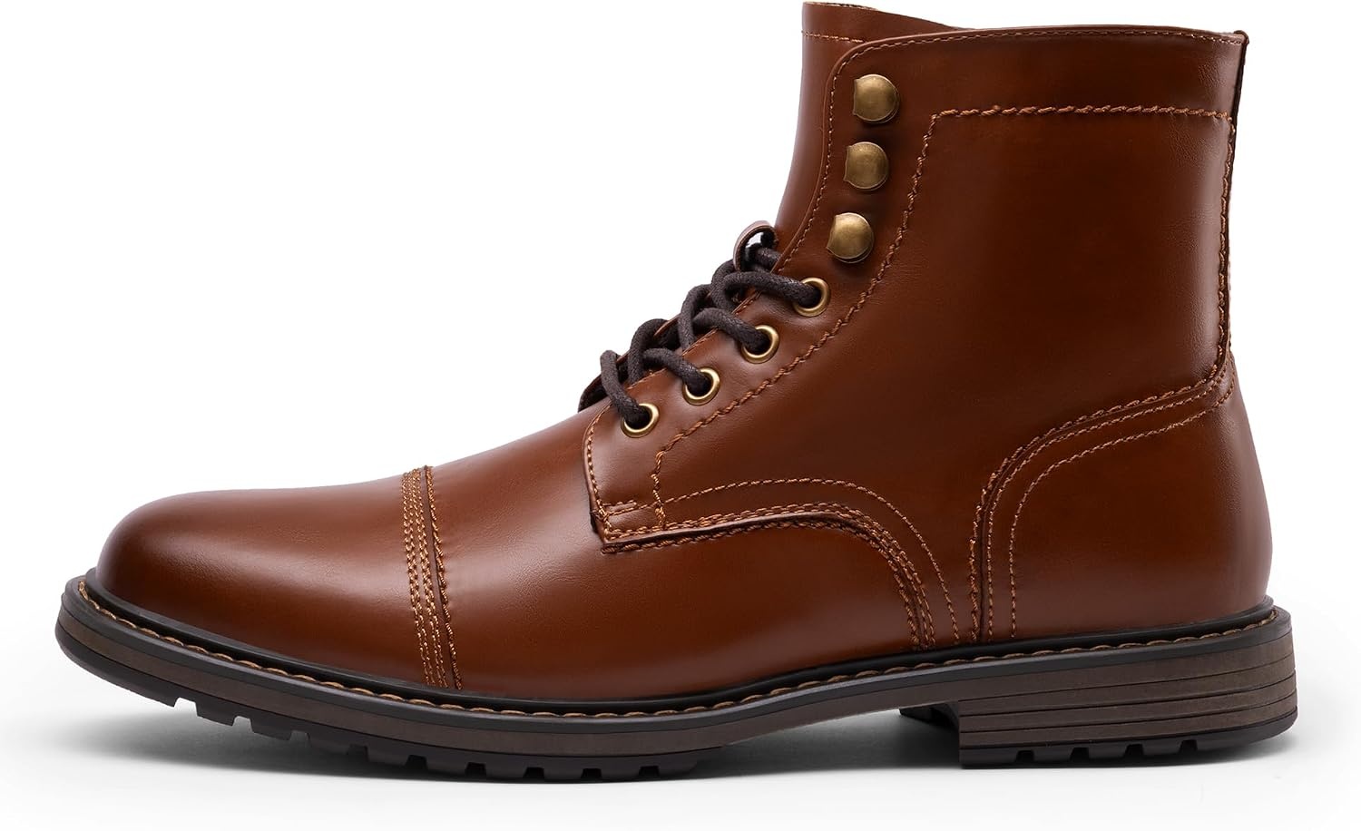 image:imageBruno Marc Mens Motorcycle Boots Oxford Dress BootCamel11