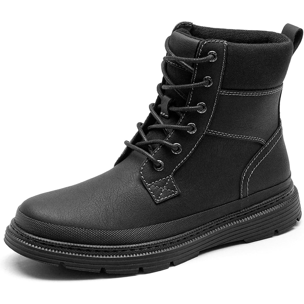 image:imageBruno Marc Mens Snow Winter Insulated Waterproof Outdoor BootsBlack