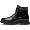 Bruno Marc Men’s Casual Chukka Ankle Boots | Side Zipper Closure,Perforated Mesh EVA Insole,Wear-Resistant Non-Slip TPR Outsole for Office & Daily Outing(Black)