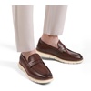 Bruno Marc Men’s Casual Dress Shoes Penny Loafers | Enhanced Comfort Slip on Supple PU Upper Sponge Insole Micro Arch Support Lightweight Daily Casual Formal Driving Travel(Dark Brown)