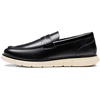 Bruno Marc Men’s Casual Dress Shoes Penny Loafers | Enhanced Comfort Slip on Supple PU Upper Sponge Insole Micro Arch Support Lightweight Daily Casual Formal Driving Travel(Black)