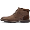 Bruno Marc Men’s Chukka Dress Boots Casual Shoes | Breathable Lining, Padded Collar, Durable TPR Outsole, Lace-up Closure, Ideal for Office, Business, Casual, Work & Daily Wear(Dark Brown)