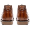 Bruno Marc Men’s Classic Dress Derby Oxfords Chukka Boots | Classic Brogue Details, Soft Elastic Heel, Grippy TPR Sole, PU Upper, Fit for Office, Events & Daily Wear(Brown)