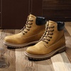 Bruno Marc Men’s Classic Winter Fall Casual Boots Warm Cold-Weather Work Boots 3.0(Yellow/Mesh)