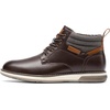 Bruno Marc Men’s Dress Casual Formal Chukka Boots | Anti-slip TPR outsole, padded collar, plush lining, ideal for offices, casual events, outdoor strolls and daily wear(Dark Brown)