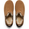 Bruno Marc Men’s FuzzyGo Winter Chelsea Boots | Rugged Suede Leather Cold Weather Warm Outdoor Boots(Chesnut)
