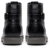 Bruno Marc Men’s Motorcycle Combat Boots Lace-Up Casual Dress Biker Boot(All Black)