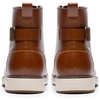 Bruno Marc Men’s Motorcycle Combat Boots Lace-Up Casual Dress Biker Boot(Brown)
