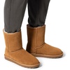 Bruno Marc Men’s Winter Boots Cold Weather Outdoor Casual Warm Suede Faux Fur Lining FuzzyClassic Short Boots(Chestnut)