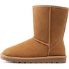 Bruno Marc Men’s Winter Boots Cold Weather Outdoor Casual Warm Suede Faux Fur Lining FuzzyClassic Short Boots(Chestnut)