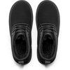 Bruno Marc Men’s Winter Snow Boots FuzzyGo Cozy Suede Leather Cold Weather Warm Outdoor Casual Ankle Boots(Black)