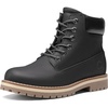Bruno Marc Men’s Classic Winter Fall Casual Boots Warm Cold-Weather Work Boots 3.0(Black/Mesh)