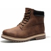 Bruno Marc Men’s Classic Winter Fall Casual Boots Warm Cold-Weather Work Boots 3.0(Brown/Fur)