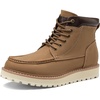 Bruno Marc Men’s Moc Toe Boot Fashion Comfort | Warm Faux Fur Lining, EVA Midsole, Durable Traction Rubber Outsole, Insulated Winter Casual Boots for Daily Outdoor Wear(Brown)