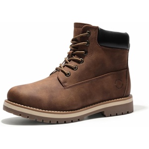 Bruno Marc Men’s Classic Winter Fall Casual Boots Warm Cold-Weather Work Boots 3.0(Brown/Fur)