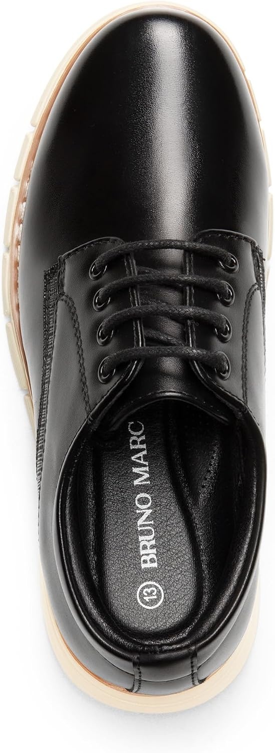 image:imageBruno Marc Boys Dress Sneakers Oxford ShoesBlack