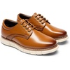 Bruno Marc Boy’s Dress Sneakers Oxford Shoes(Brown)