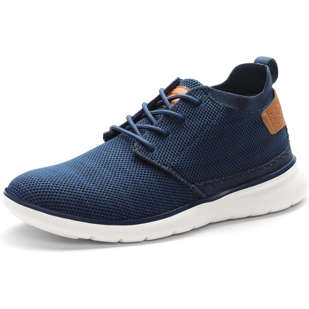 image:imageBruno Marc Mens Mesh Fabric Fashion Sneakers Casual Oxfords Lightweight Breathable Versatile Walking ShoesDarkBlue
