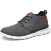 Bruno Marc Men’s Mesh Fabric Fashion Sneakers Casual Oxfords Lightweight Breathable Versatile Walking Shoes(Dark/Grey)
