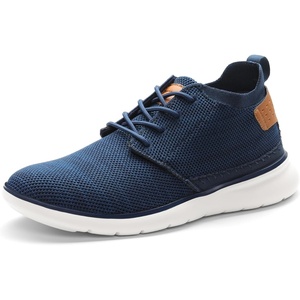 Bruno Marc Men’s Mesh Fabric Fashion Sneakers Casual Oxfords Lightweight Breathable Versatile Walking Shoes(Dark/Blue)