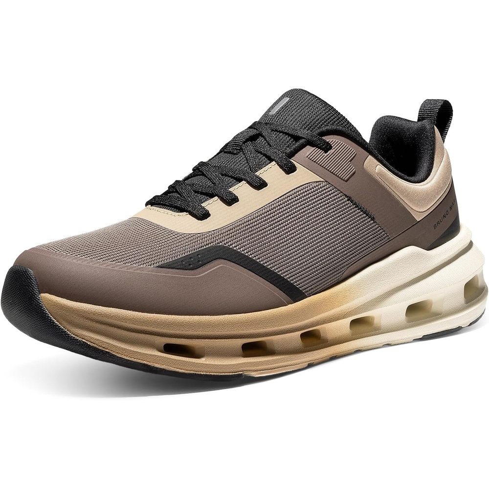 image:imageBruno Marc Mens Lightweight Cushion SneakersBrown