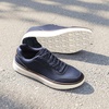 Bruno Marc Men’s Casual Dress Sneakers Tennis Shoes(Dark Blue)
