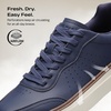 Bruno Marc Men’s Casual Dress Sneakers Tennis Shoes(Dark Blue)