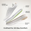 Bruno Marc Men’s Casual Dress Sneakers Tennis Shoes(White)