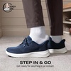 Bruno Marc Men’s Lightweight Breathable Walking Shoes(Dark Blue)