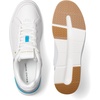 Bruno Marc Men’s Lightweight Casual Dress Fashion Sneakers(White/Blue)