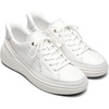 Bruno Marc Men’s ListoGo Casual Dress Sneakers Shoes(All White)