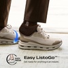 Bruno Marc Men’s ListoGo Lightweight Cushion Mesh Sneakers(Khaki)