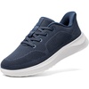 Bruno Marc Men’s Lightweight Breathable Walking Shoes(Dark Blue)