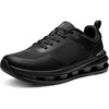 Bruno Marc Men’s Lightweight Cushion Sneakers(All Black)