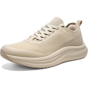 Bruno Marc Men’s Casual Mesh Sneakers Walking Shoes(Sand)