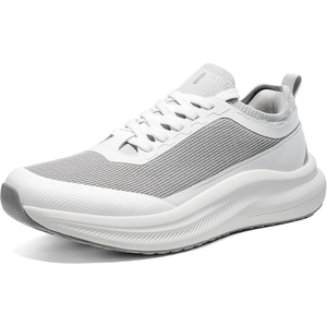 Bruno Marc Men’s Casual Mesh Sneakers Walking Shoes(White)