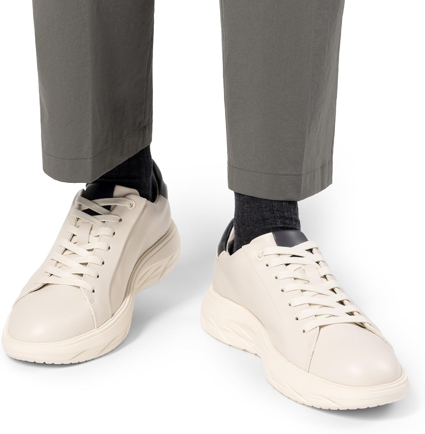 image:imageBruno Marc Mens Casual Dress Fashion SneakersBeige